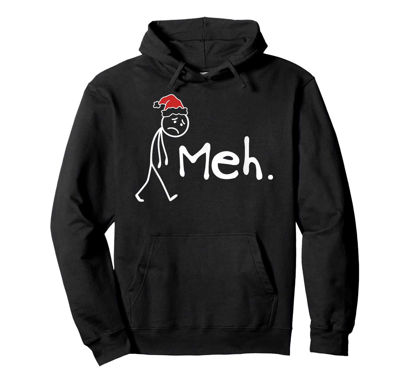 Meh. Funny Christmas Introvert T-Shirt