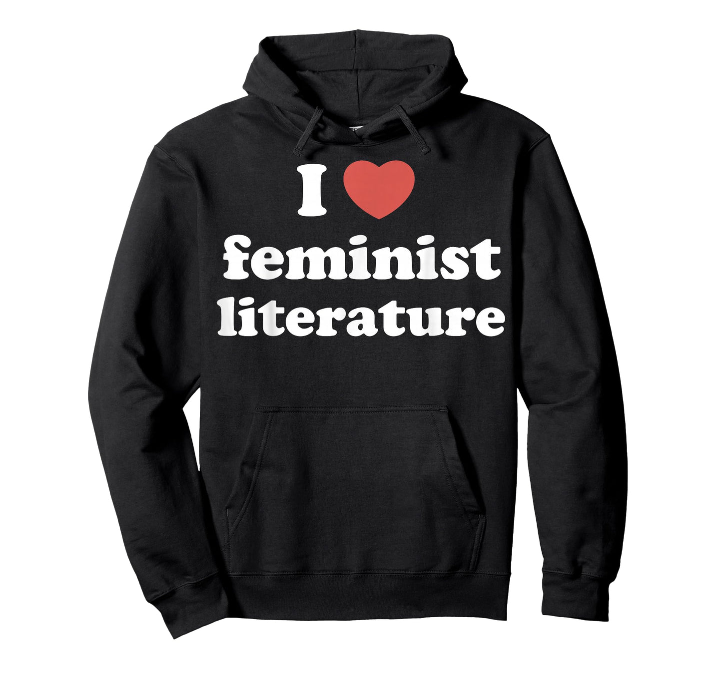 I Love Heart Feminist Literature T-Shirt