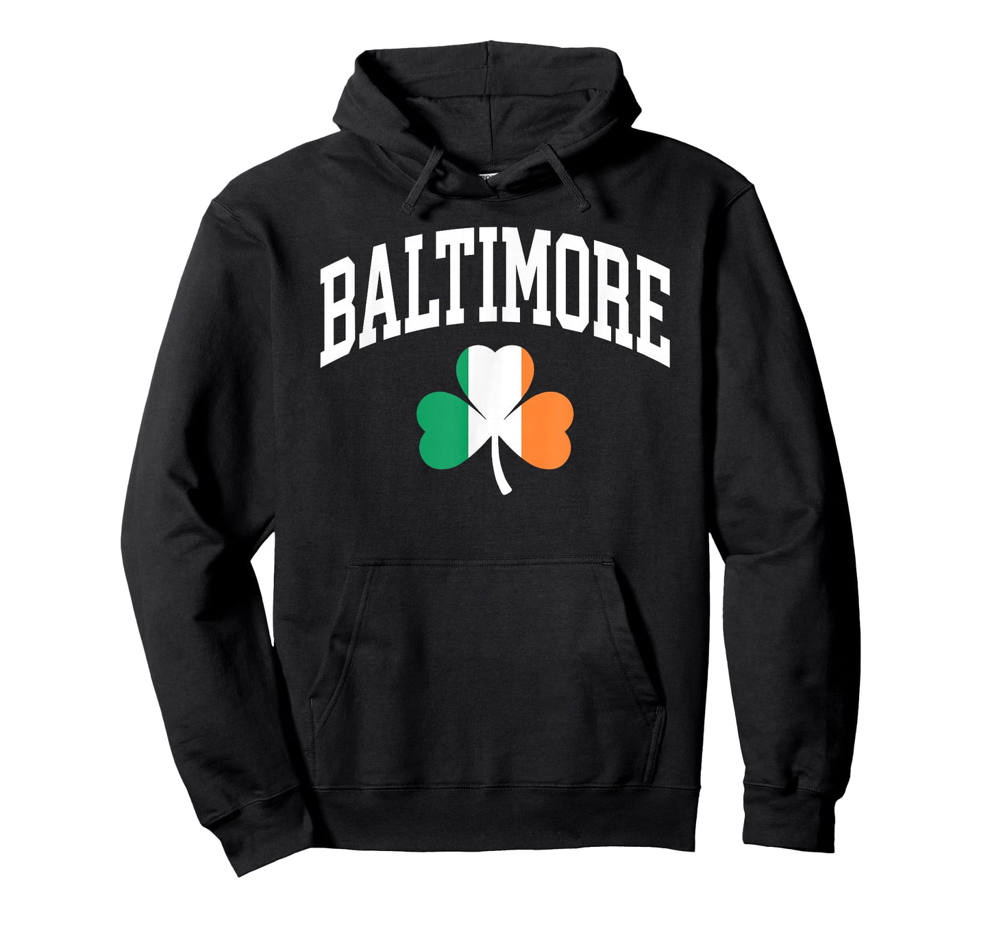 Baltimore St Patricks Day Shamrock Irish Flag T-Shirt