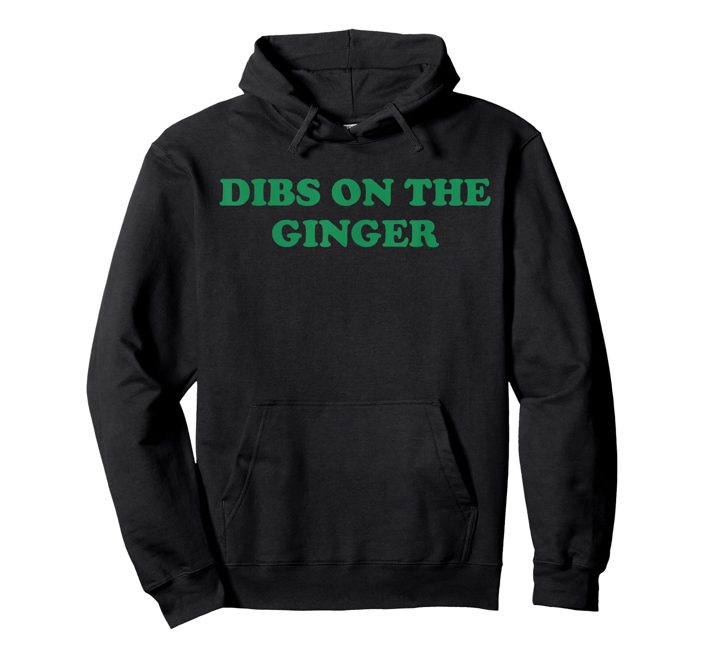 Groovy Dibs On The Ginger Shamrock Dark Humor St Patricks T-Shirt