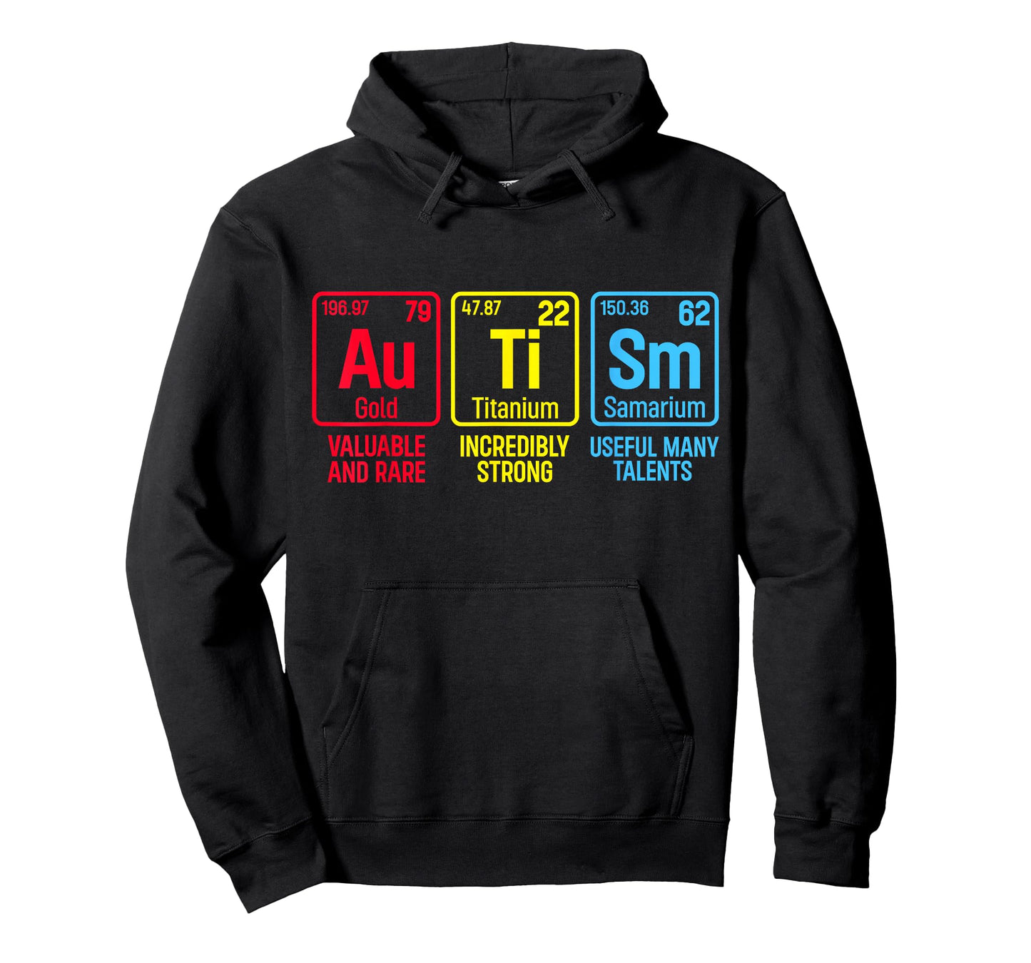 Autism Awareness Puzzle Piece Elements Periodic Autism T-Shirt