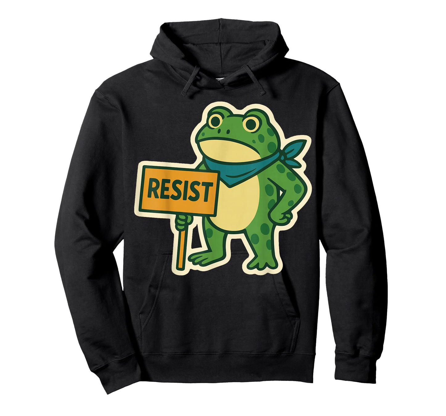Portland Frog Protest Resist Funny Portland Frog ICE Protest T-Shirt