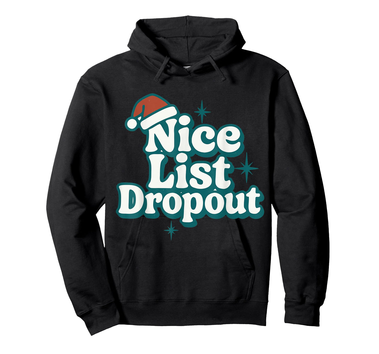 Nice List Dropout Funny Xmas Christmas Costume T-Shirt