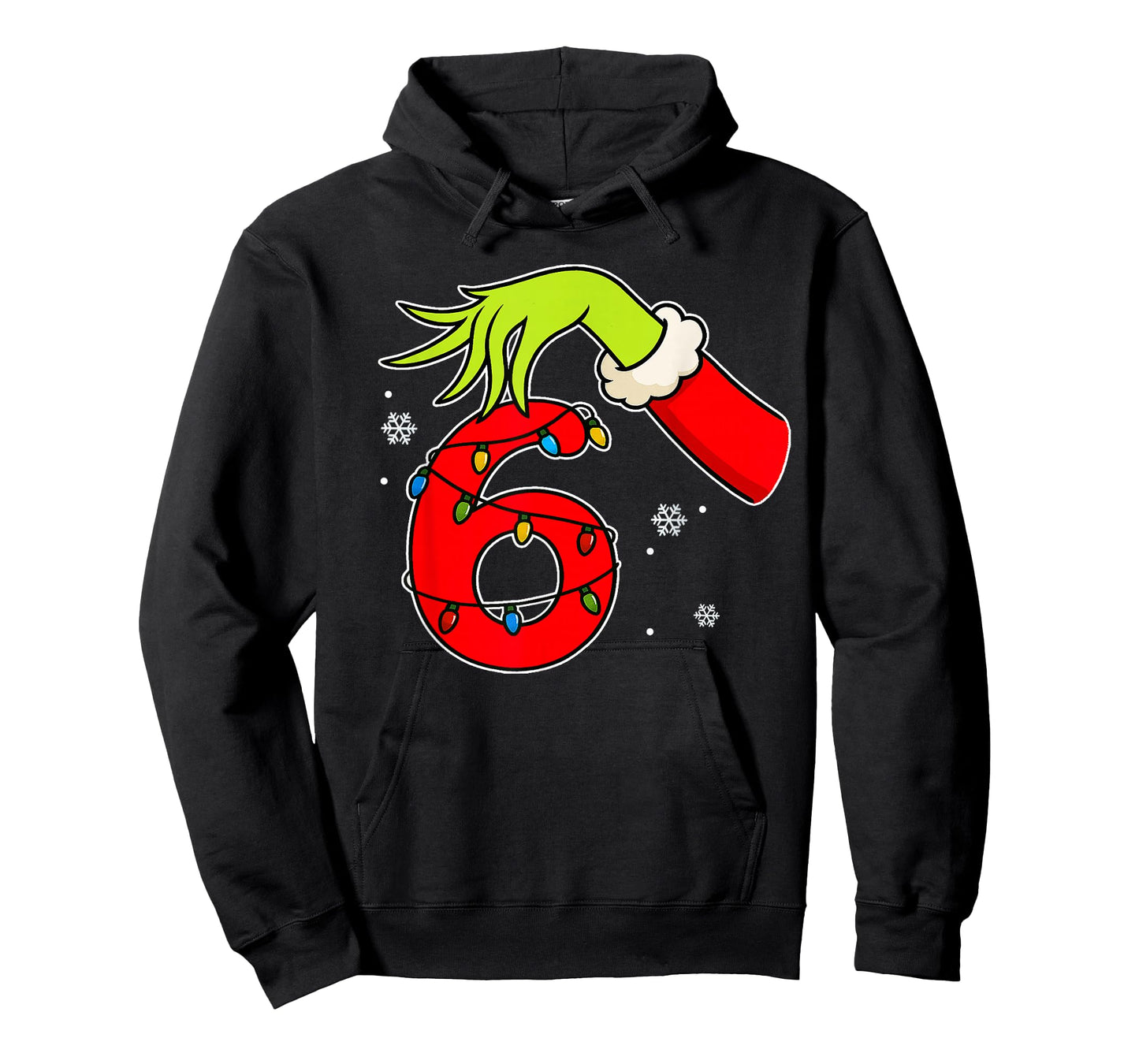 Fun Number 6 Christmas 67 Six Seven Meme Xmas Men Women Kids T-Shirt