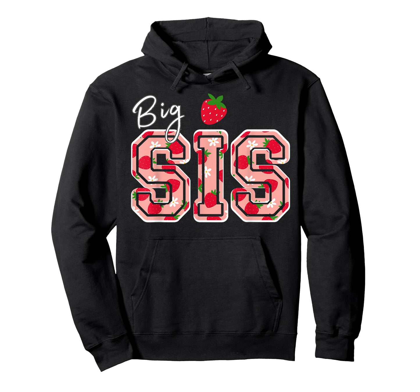 Big Sis Strawberry Birthday T-Shirt