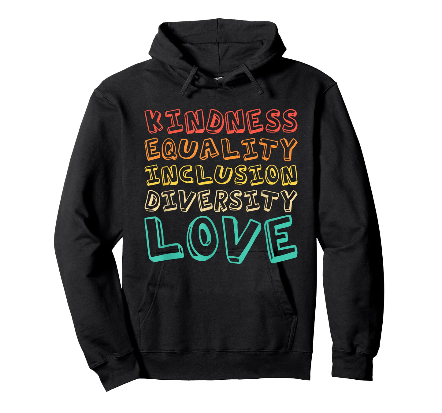 Kindness Equality Inclusion Diversity Love Teacher Day T-Shirt