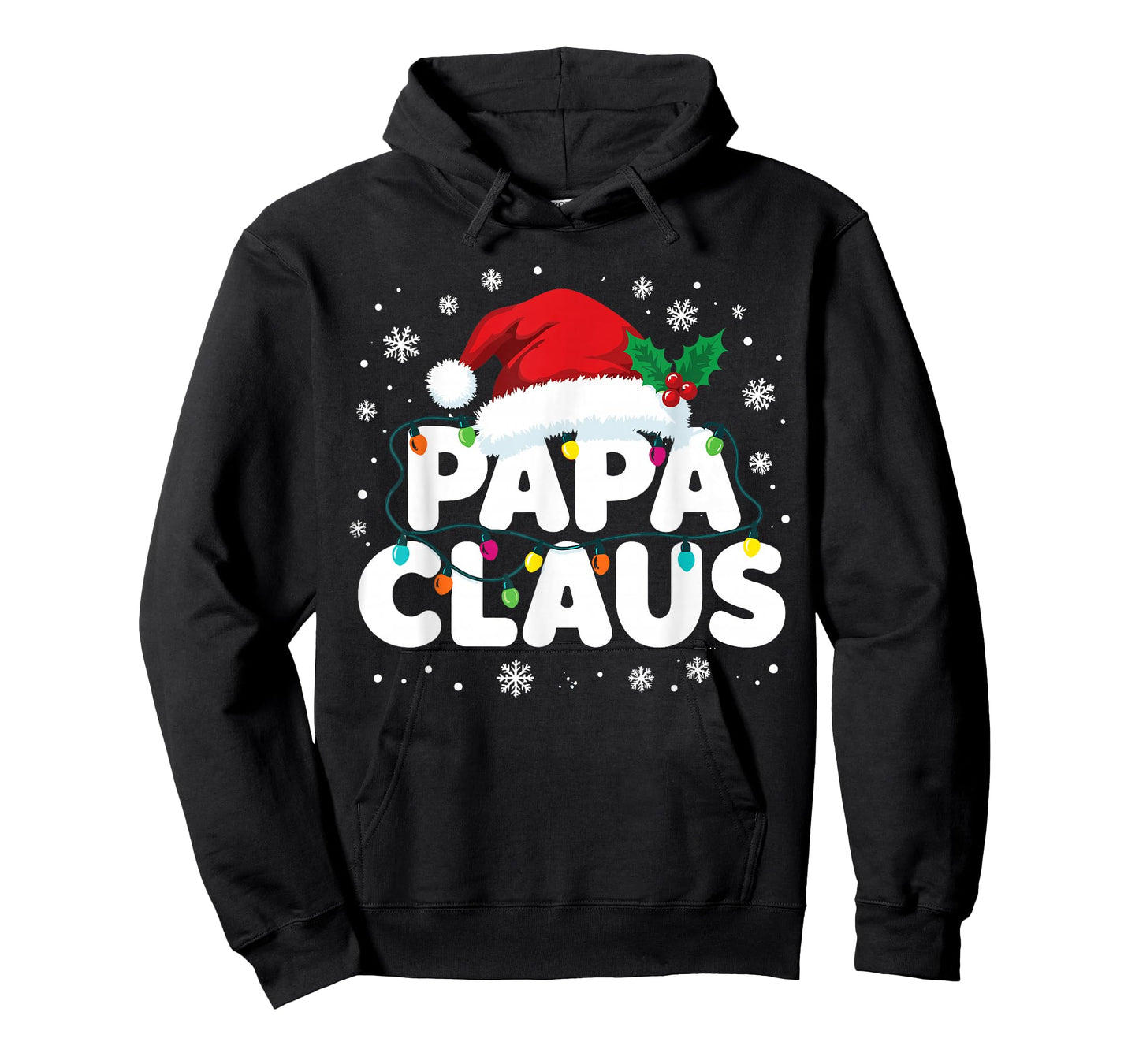 Papa Claus Matching Family Christmas Pajamas T-Shirt
