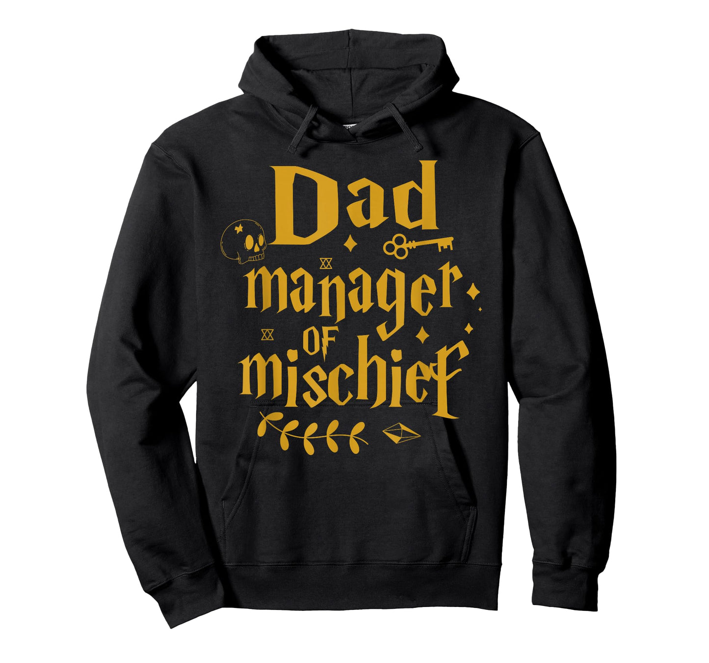 Dad Manager of Mischief Funny Father’s Day Humor Dad Gifts T-Shirt