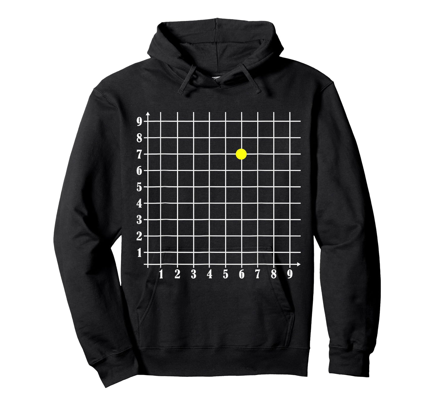 Coordinate (6,7) Funny Math Teacher 67 Math Lover Science T-Shirt