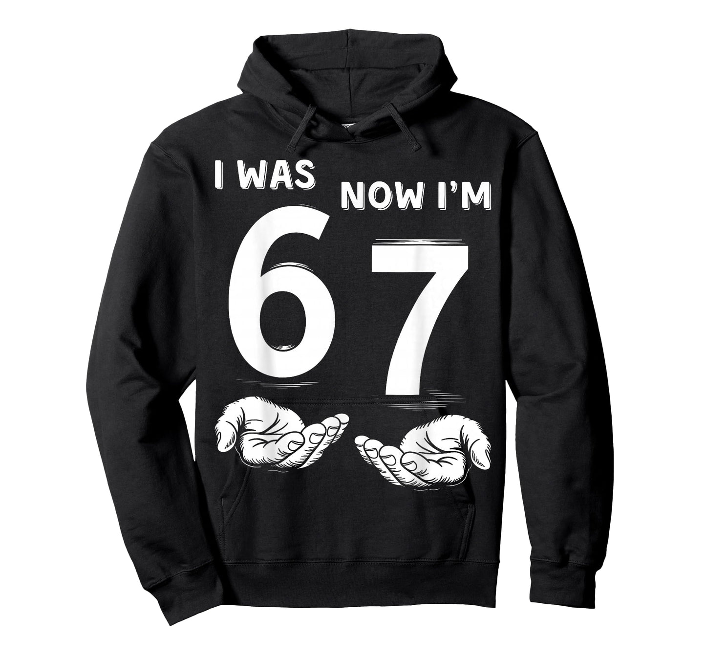 Six Seven Meme 7 Year Old Birthday Shirt was 6 Now I'm 7 T-Shirt