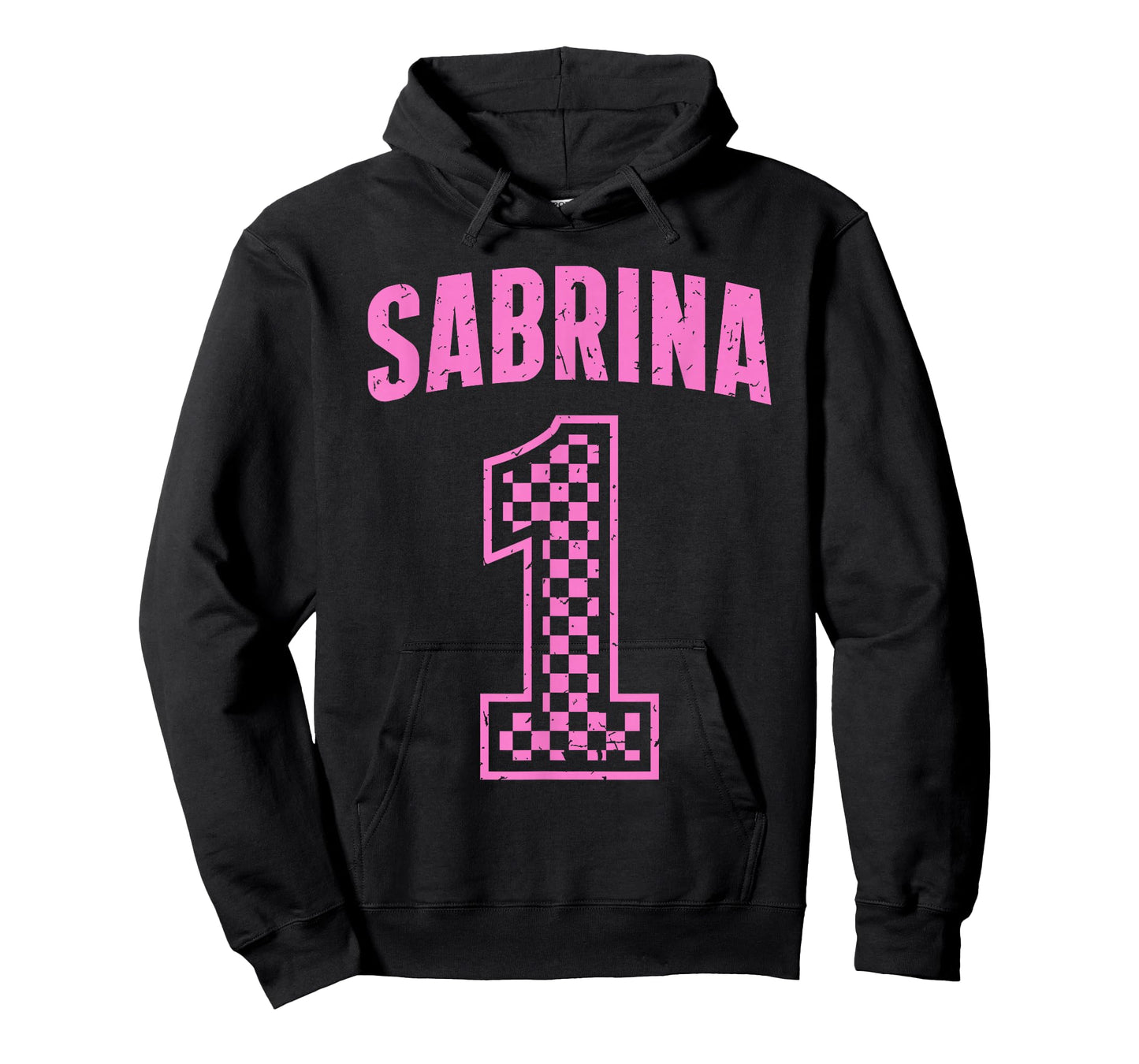 Vintage Sabrina Supporter Number 1 Checkered Greatest Fan T-Shirt