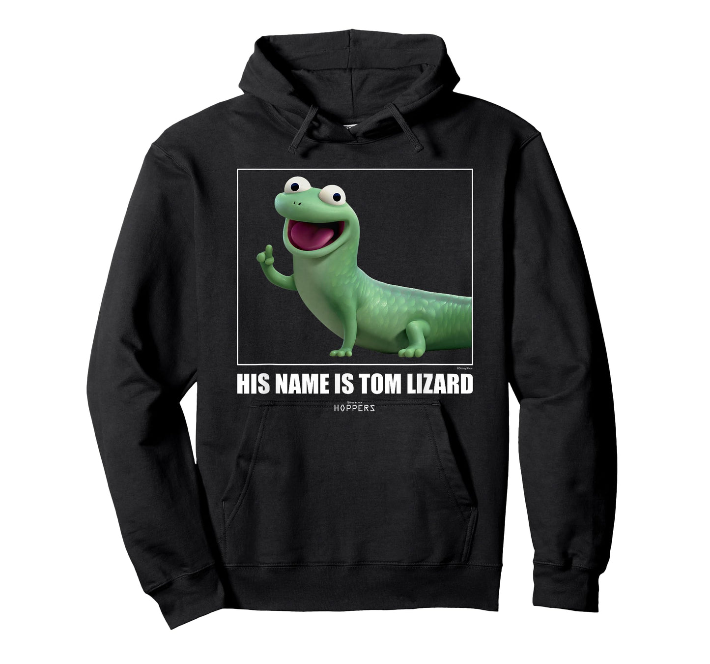 Disney Pixar Hoppers Tom Lizard Cute 3D Character Aesthetic T-Shirt