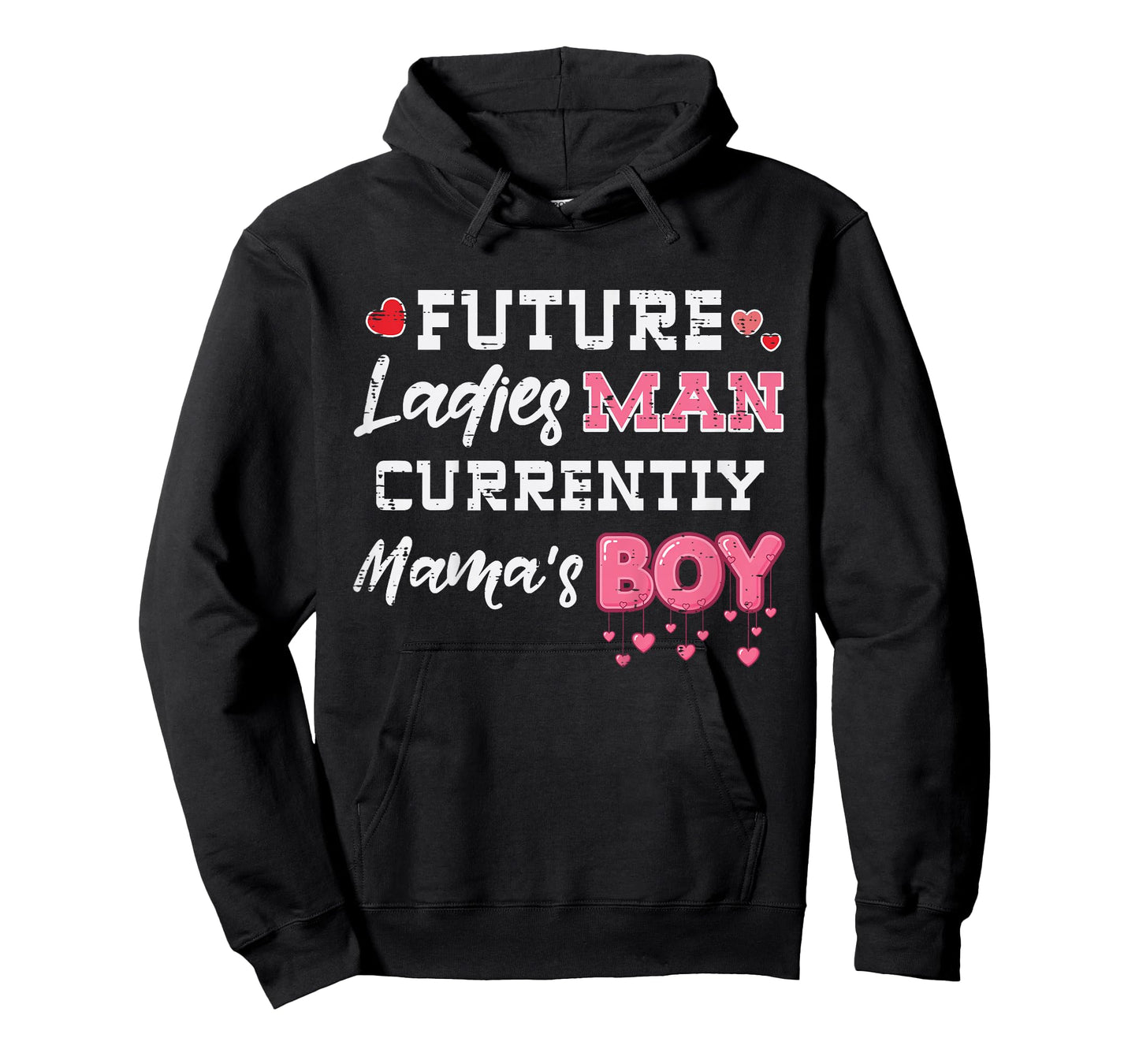 Kids Future Ladies Man Mamas Boy Funny Valentines Day Boys Kids T-Shirt