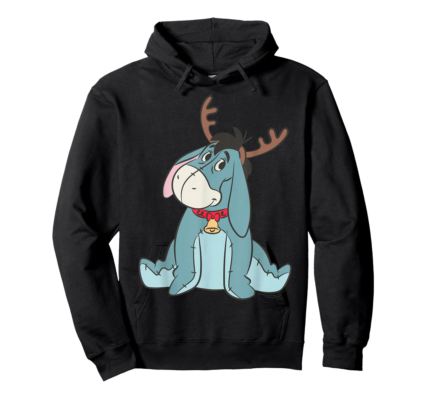 Disney Eeyore Christmas Reindeer Winnie The Pooh Holiday T-Shirt