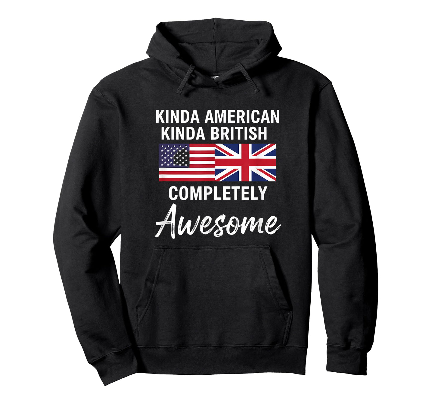 USA Kinda American Kinda British, Completely Awesome T-Shirt