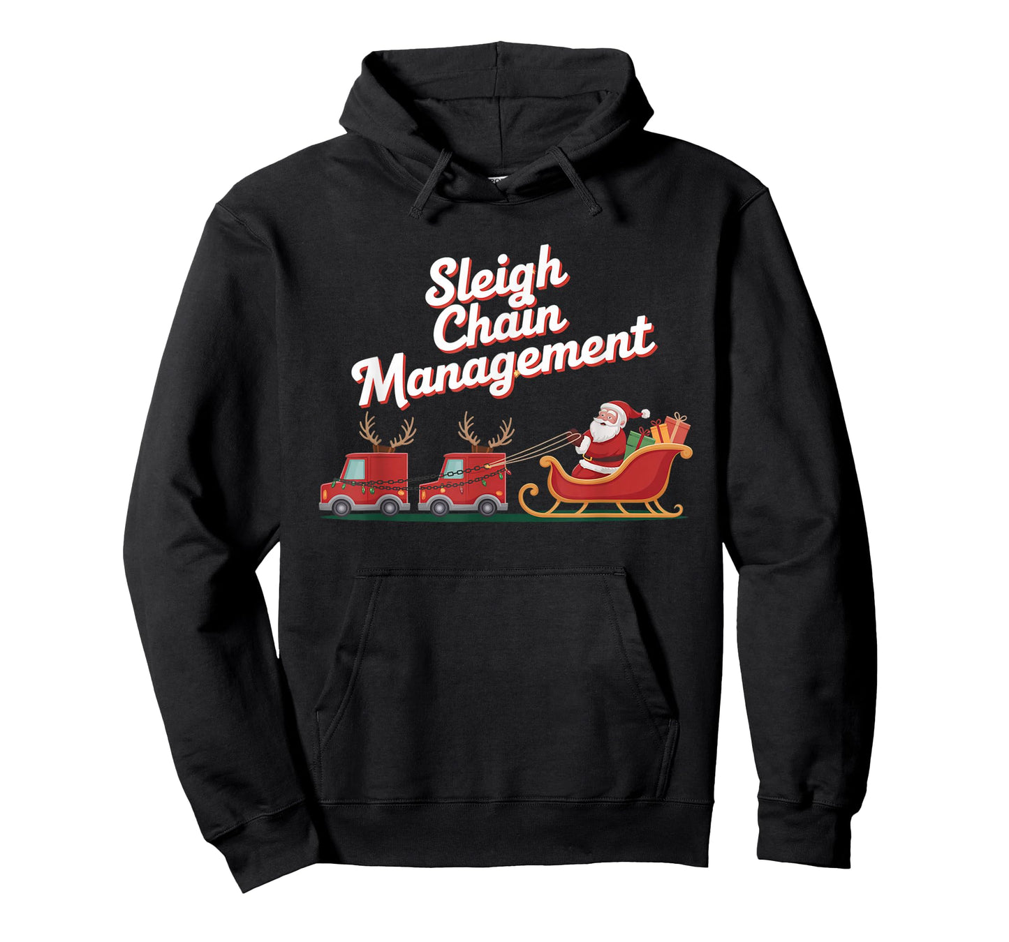 Sleigh Chain Management, Christmas Supply Chain T-Shirt