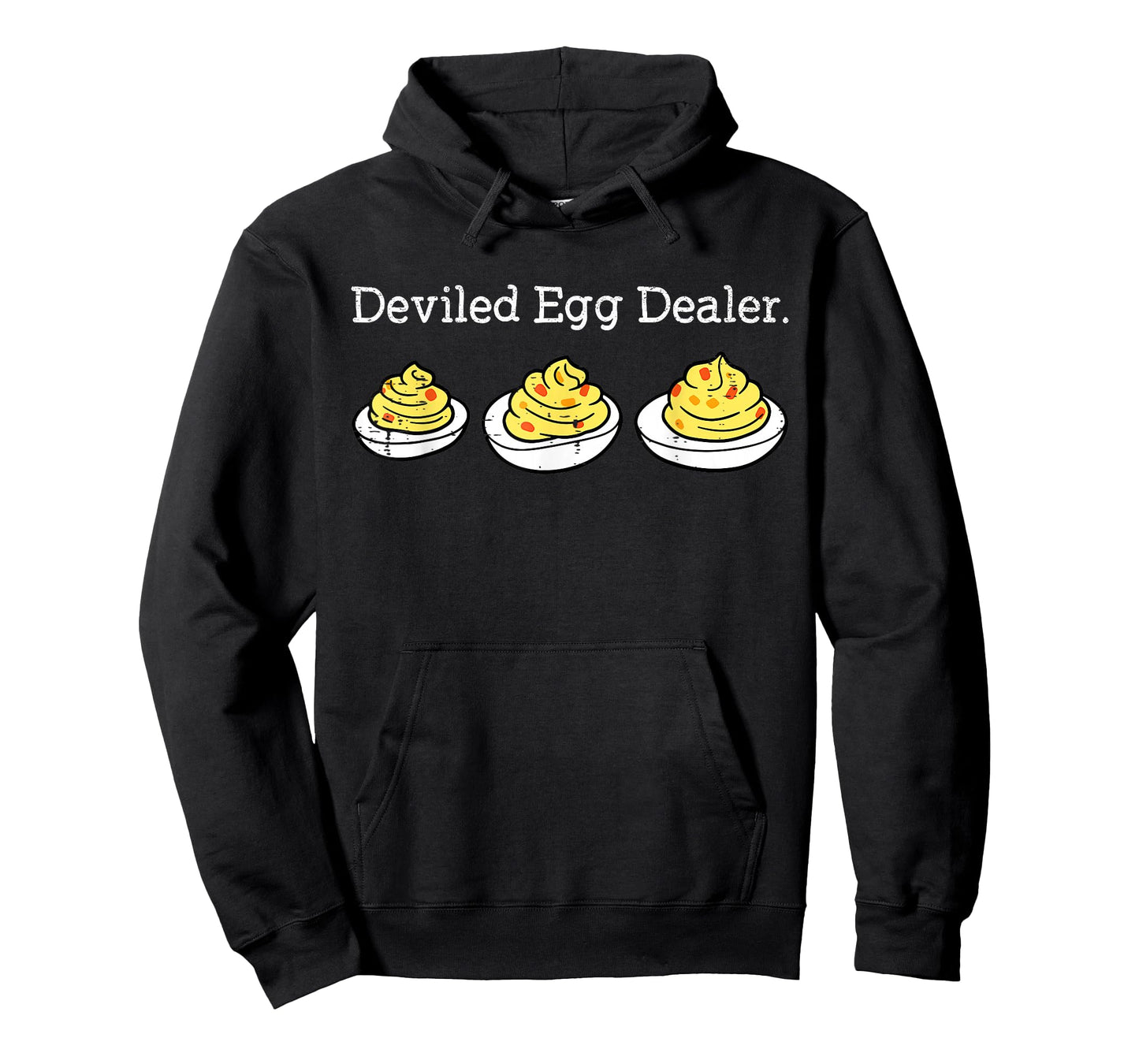 Retro Deviled Egg Dealer Funny Thanksgiving Dinner T-Shirt