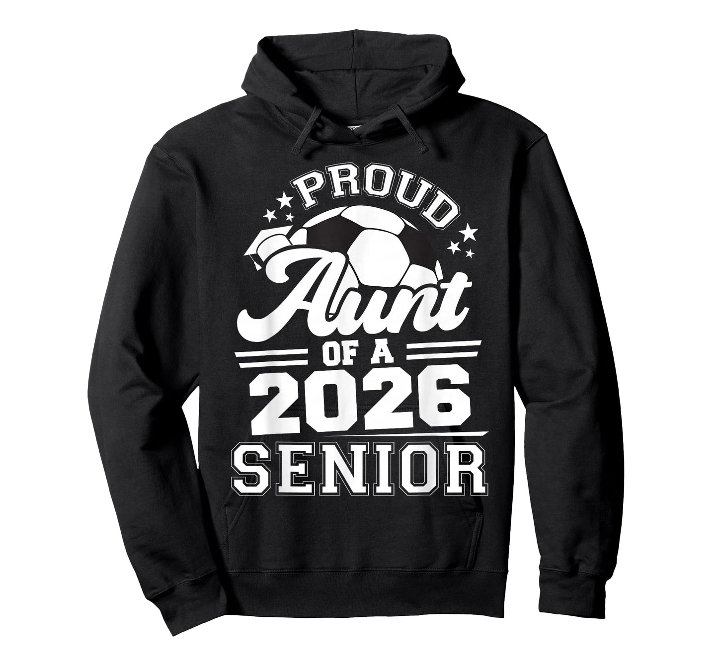 Proud Aunt of A 2026 Senior Soccer Graduation T-Shirt