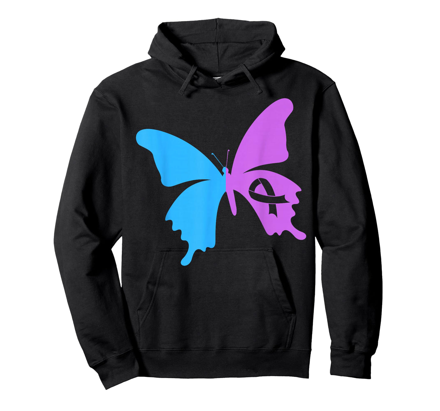 Suicide Survivor Ribbon Awareness Prevention Month Butterfly T-Shirt
