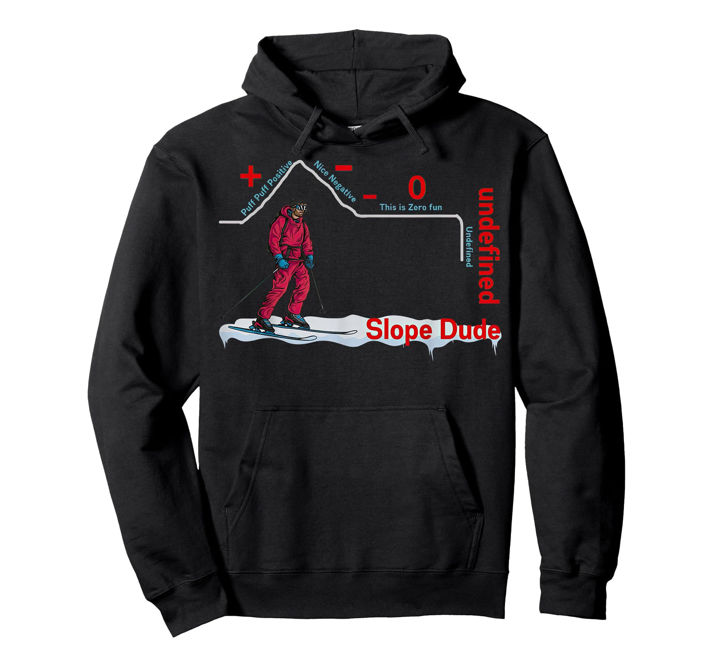 Funny Slope Dude Algebra Geometry Middle School Math Teacher T-Shirt