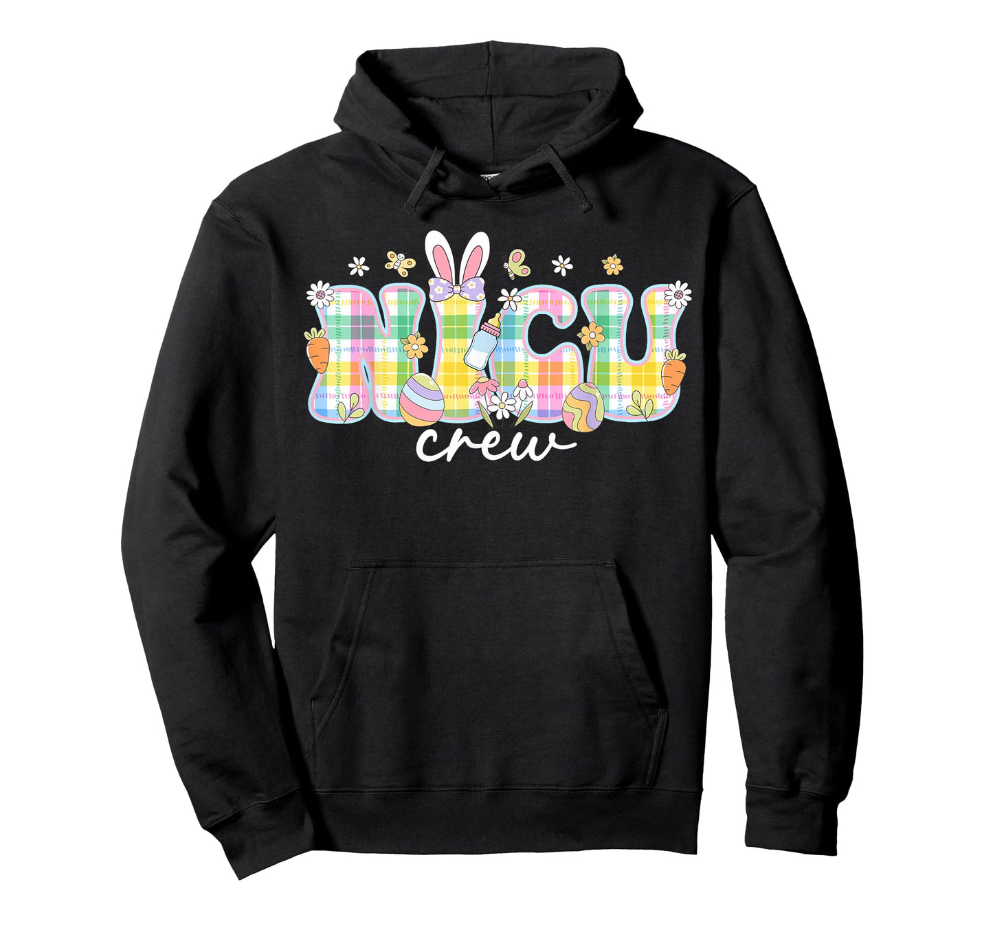 Groovy NICU Crew Easter Bunny NICU Nurse Squad Easter Day T-Shirt