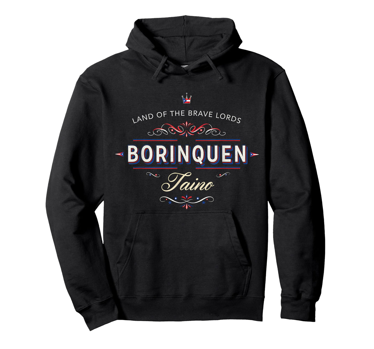 Puerto Rican Flag Boricua Taino Funny Puerto Rico Borinquen T-Shirt