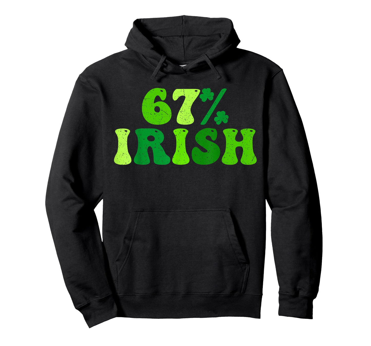 67% Irish Six Seven 6 7 Meme Funny St Patricks Day Girls Boy T-Shirt