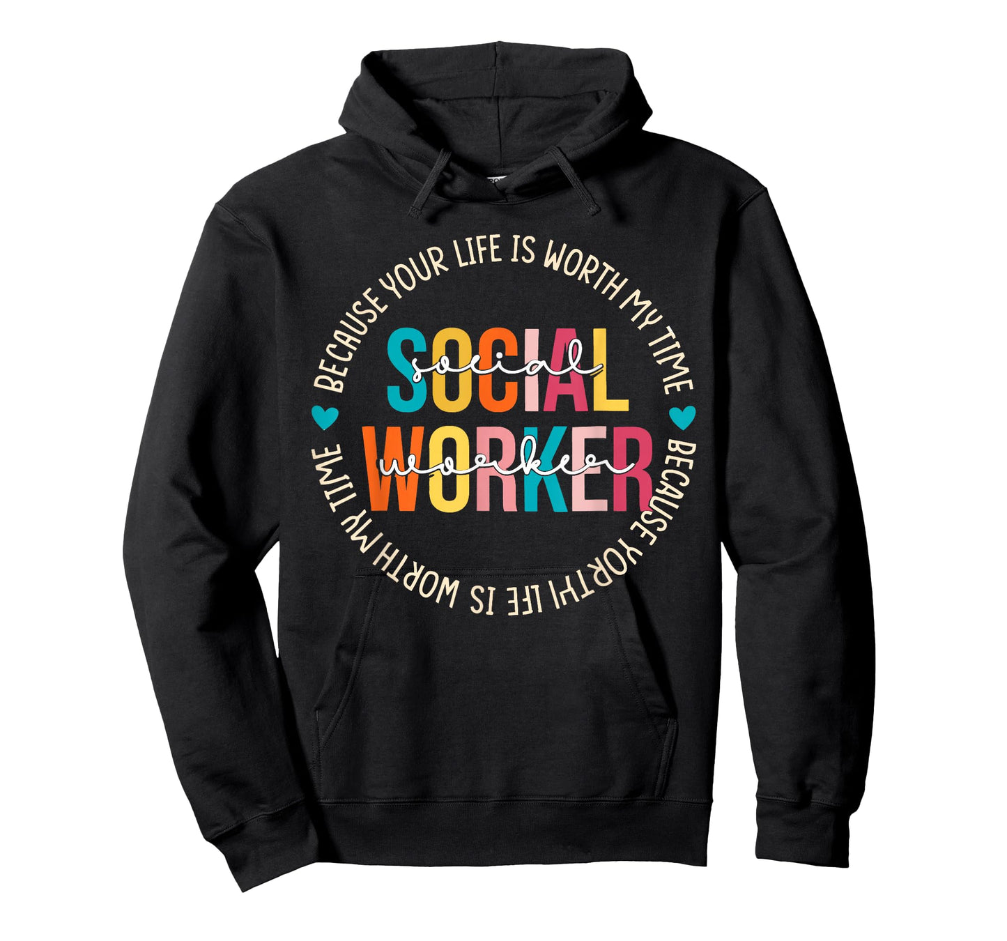 Advocate Support Empower Social Worker Social Work Month T-Shirt