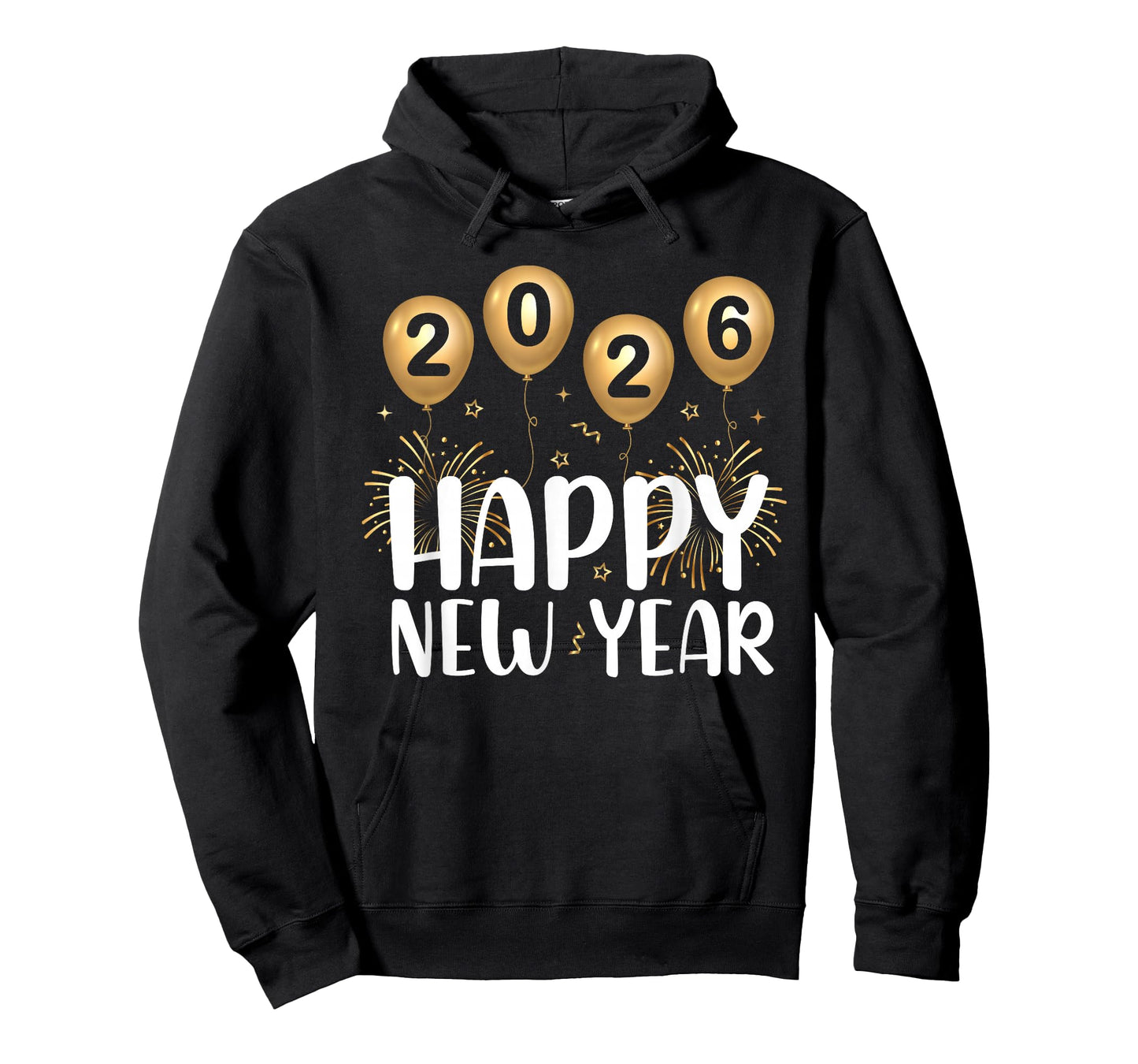 Happy New Year Party 2026 Ballon Family Matching Men Women T-Shirt