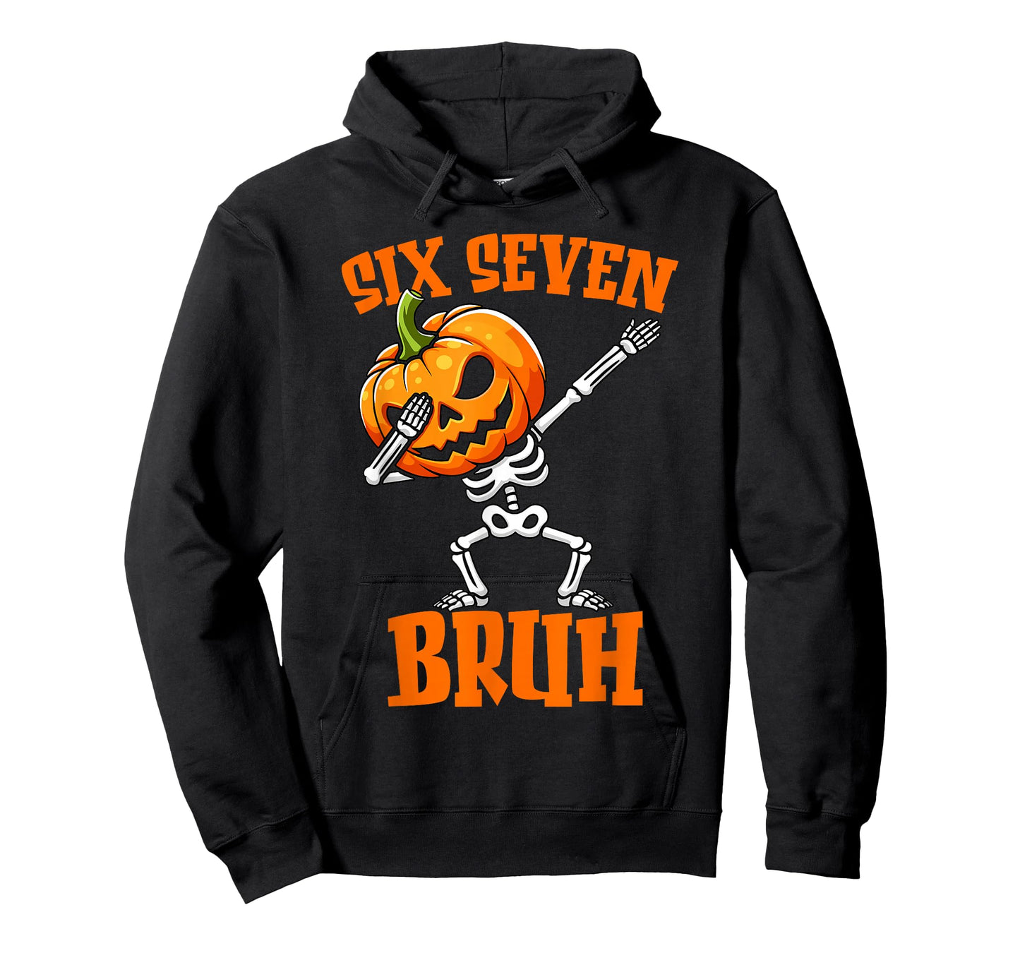 6 7 Halloween 67 Meme six Seven Dabbing Gen Alpha Z Skeleton T-Shirt