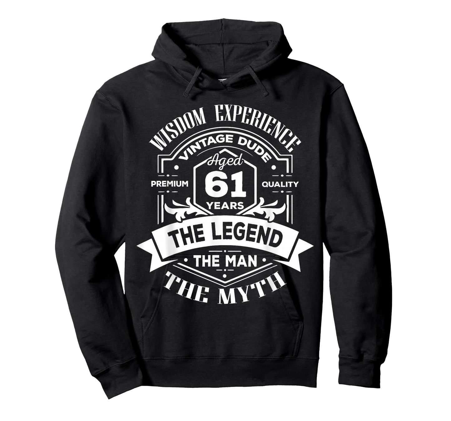 Vintage The Man Myth Legend 61 Birthday Tee for 61 Years Old T-Shirt