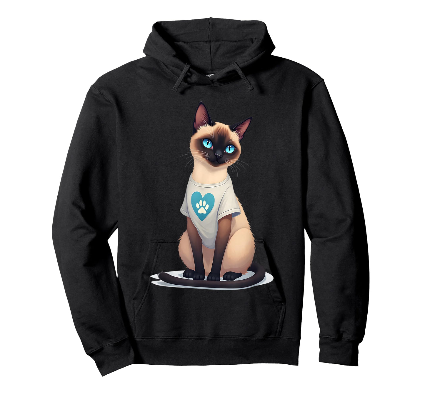 Cute Siamese Cat for A Meezer Owner T-Shirt