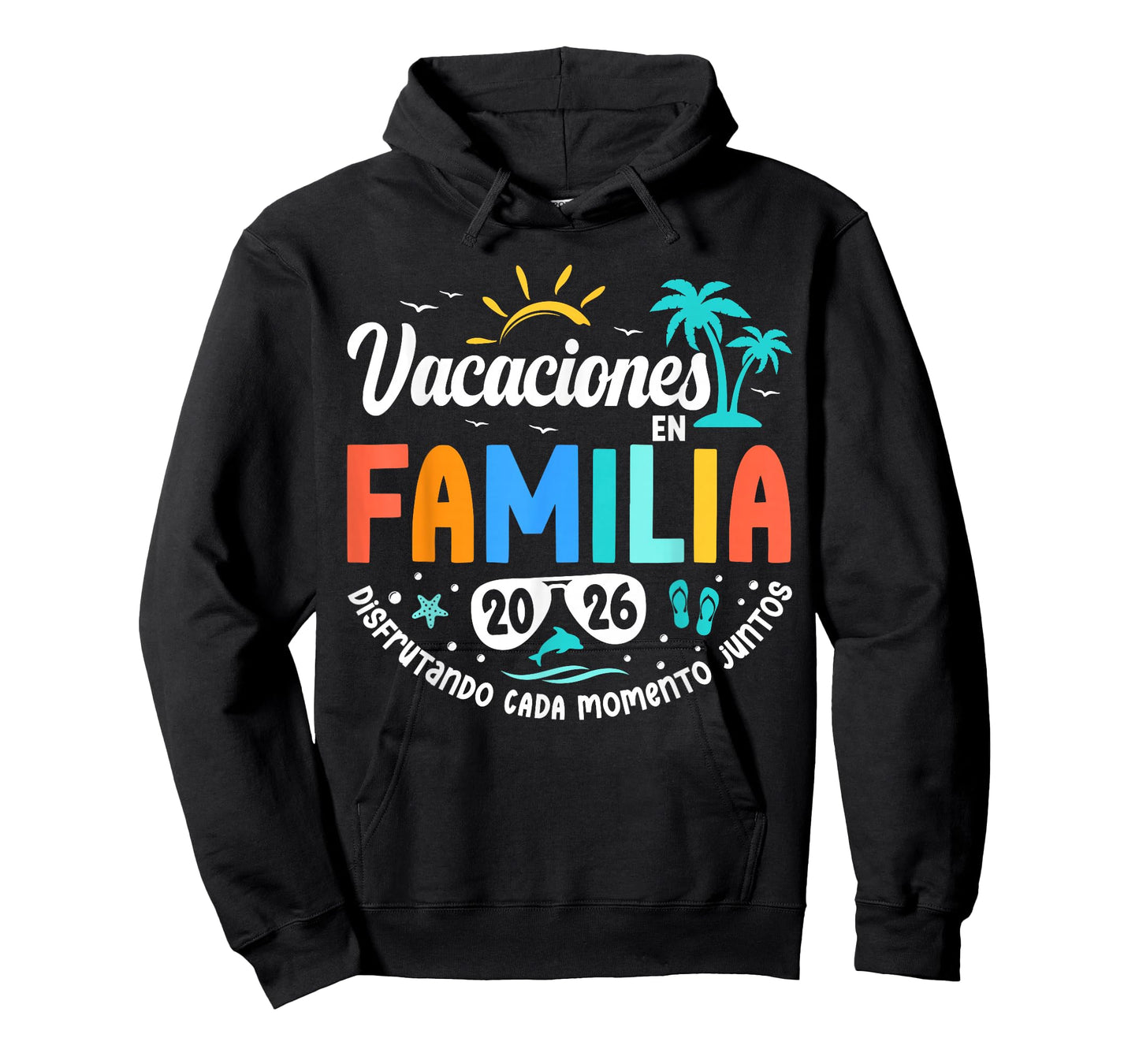 Vacaciones En Familia 2026 Matching Summer Mexico Vacation T-Shirt
