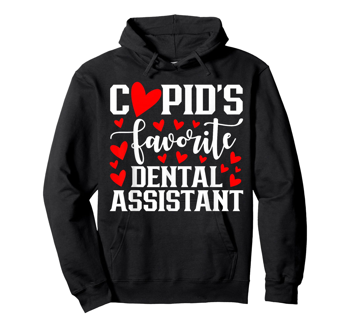 Cupid's Favorite Dental Assistant Cute Heart Valentine's Day T-Shirt