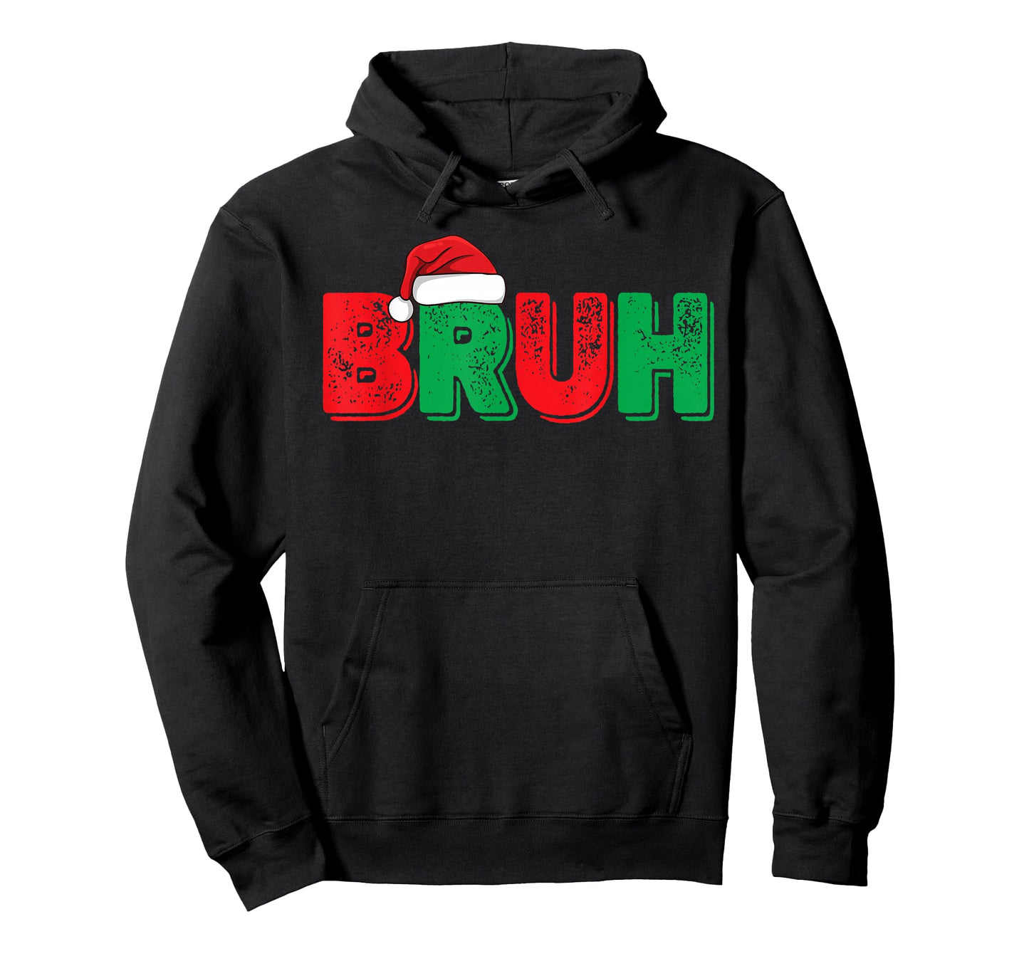 Merry Christmas Bruh Funny Santa Claus Retro Men Women Kids T-Shirt