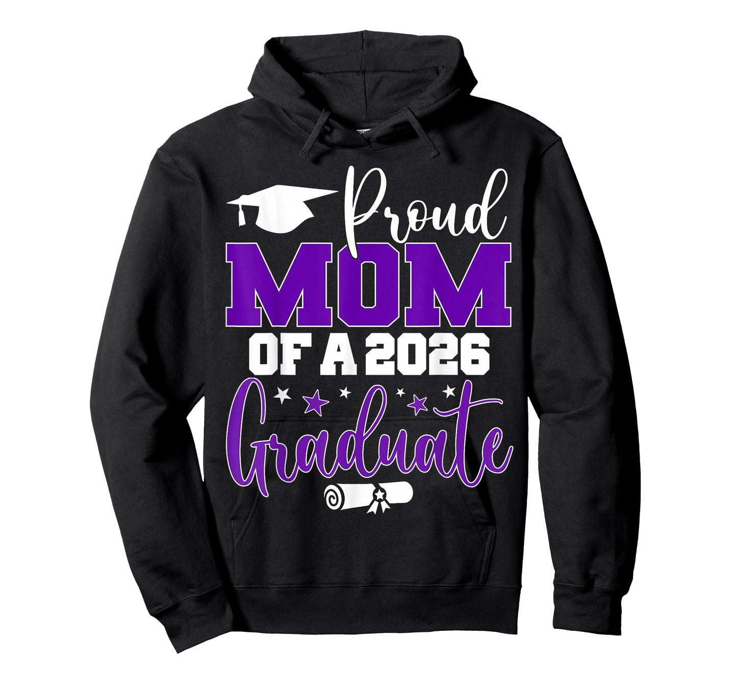 Mom Senior 2026 Proud Mom of A Class of 2026 Graduate T-Shirt