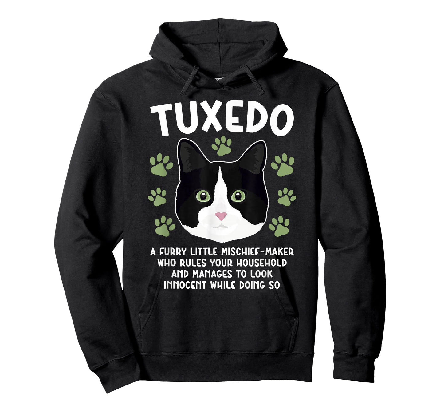 Tuxedo Cat Definition Tuxedo Cat Owner Tuxedo Cat Lover T-Shirt