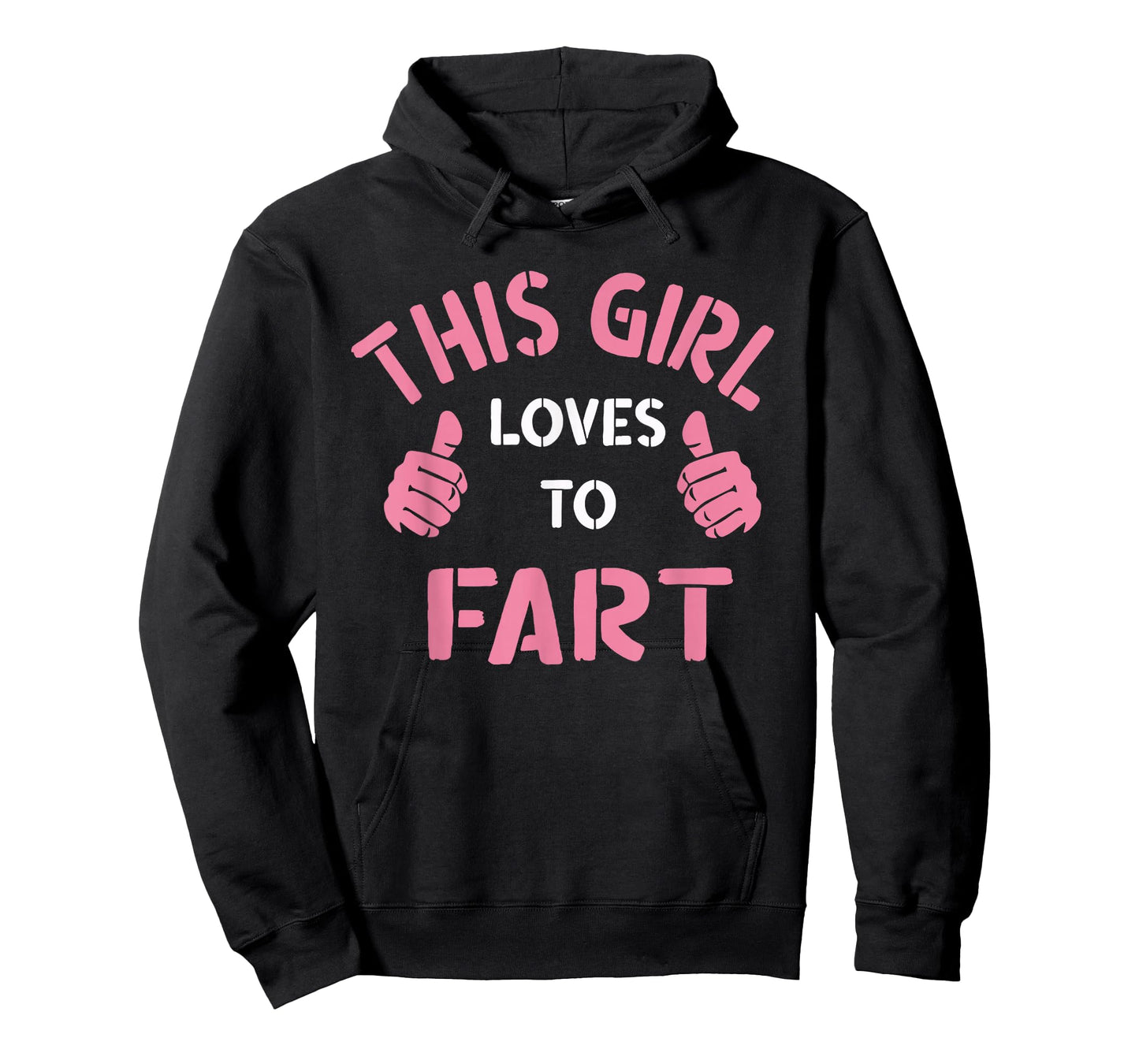 Vintage Funny Sarcastic Saying This Girl Loves to Fart T-Shirt