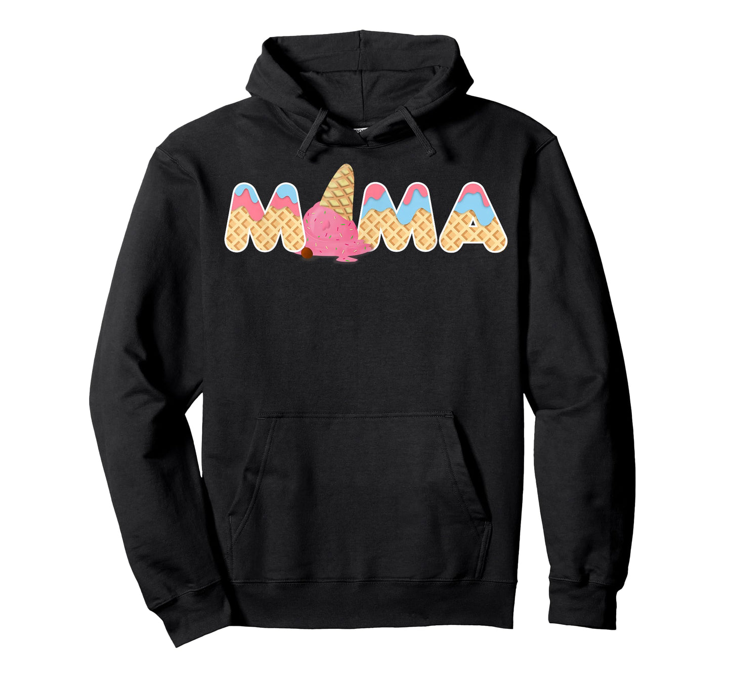 Ice Cream Mama 1st Birthday Matching Family T-Shirt