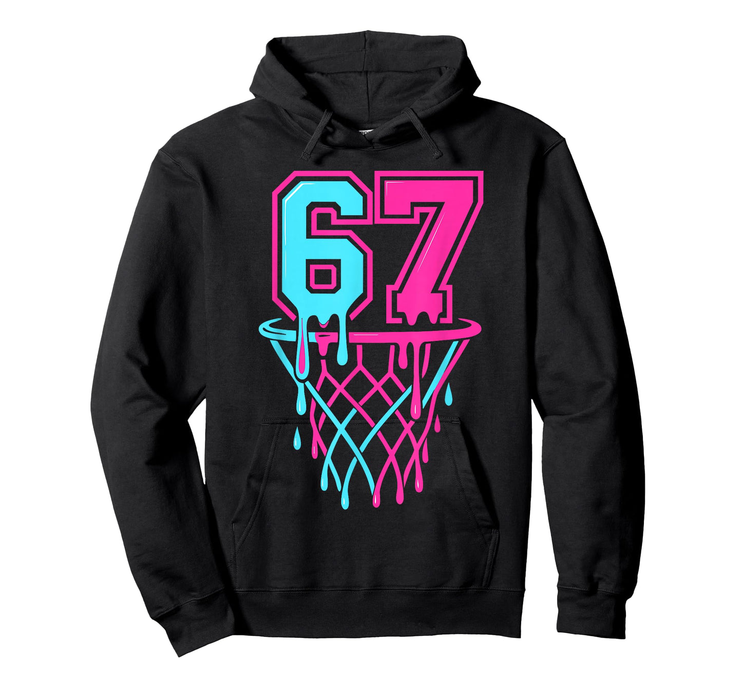 Drip 67 Basketball Six Seven Meme Game Day 6 7 Teens Boys T-Shirt