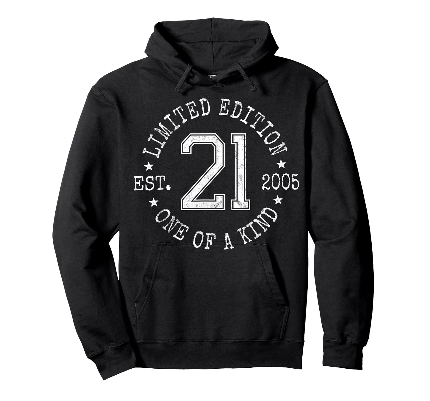 Limited Edition Est 2005 One of a Kind 21st Birthday T-Shirt