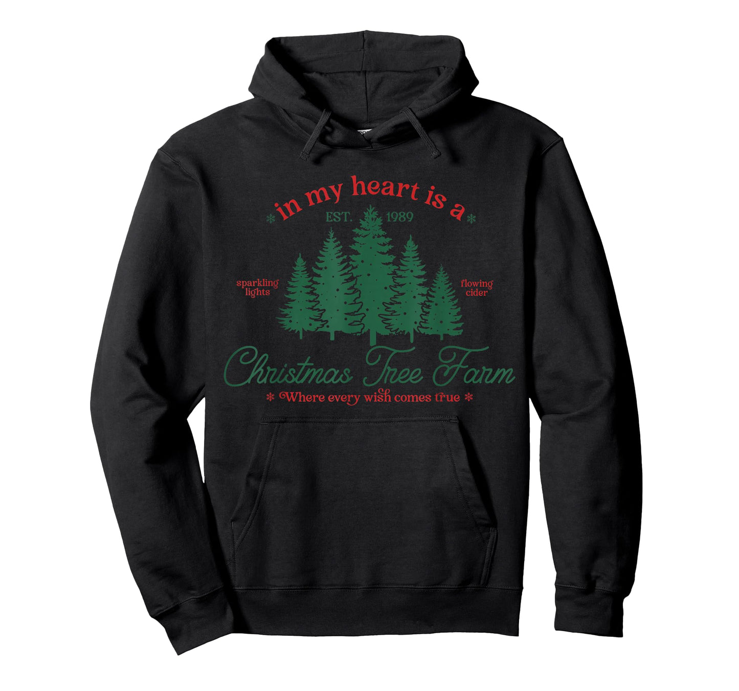 in My Heart is A Christmas Xmas Tree Farm Vintage Clothing T-Shirt