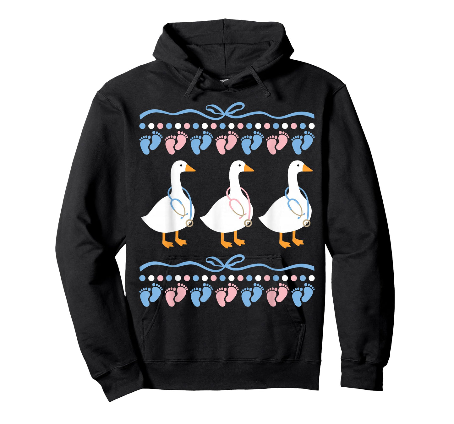 Coquette Bow Labor and Delivery Goose Nurse Postpartum Nurse T-Shirt