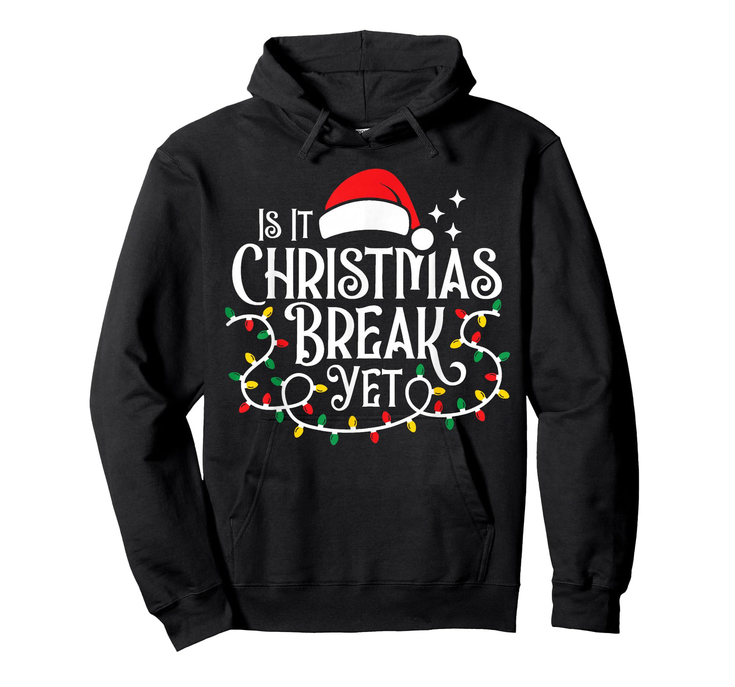 is It Christmas Break Yet Funny Retro Festive Theme T-Shirt