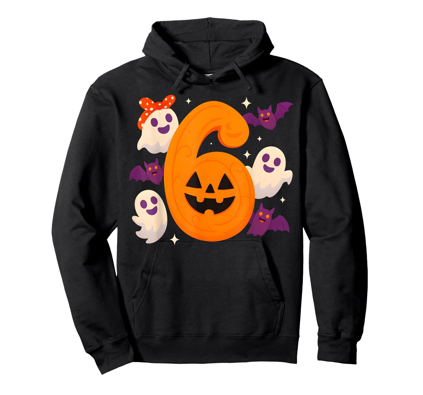 Six Seven Ghost Pumpkin Halloween Gen Z Alpha Meme Matching T-Shirt