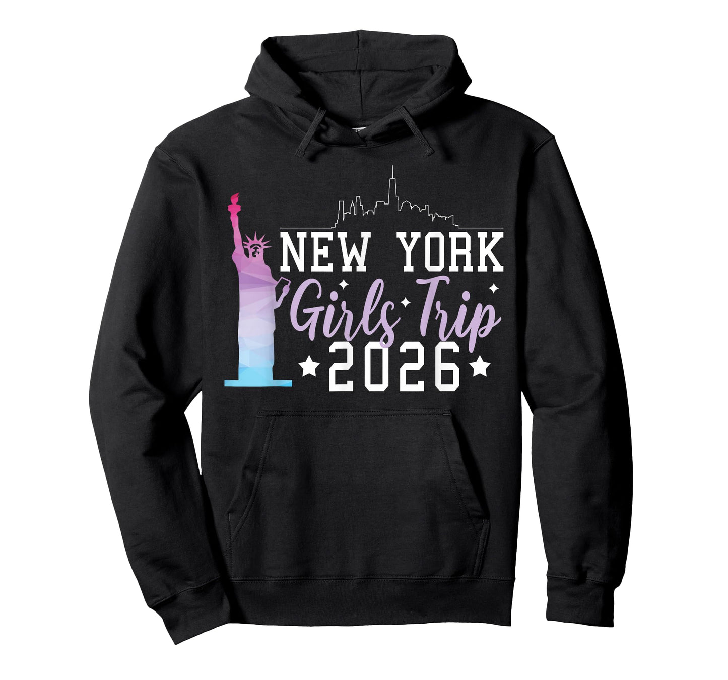 Girls Trip 2026 New York NYC Summer Vacation Ladies Weekend T-Shirt