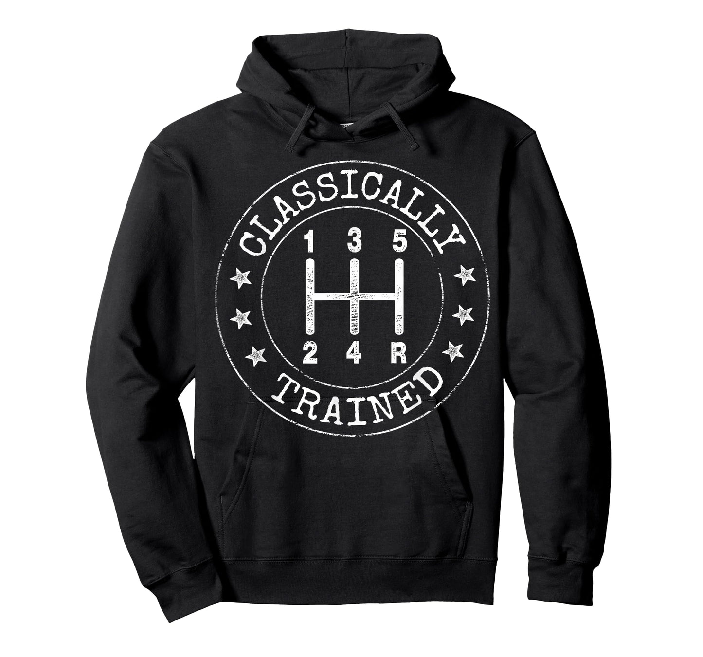 Classically Trained Manual Transmission Stick Shift Car Guy T-Shirt