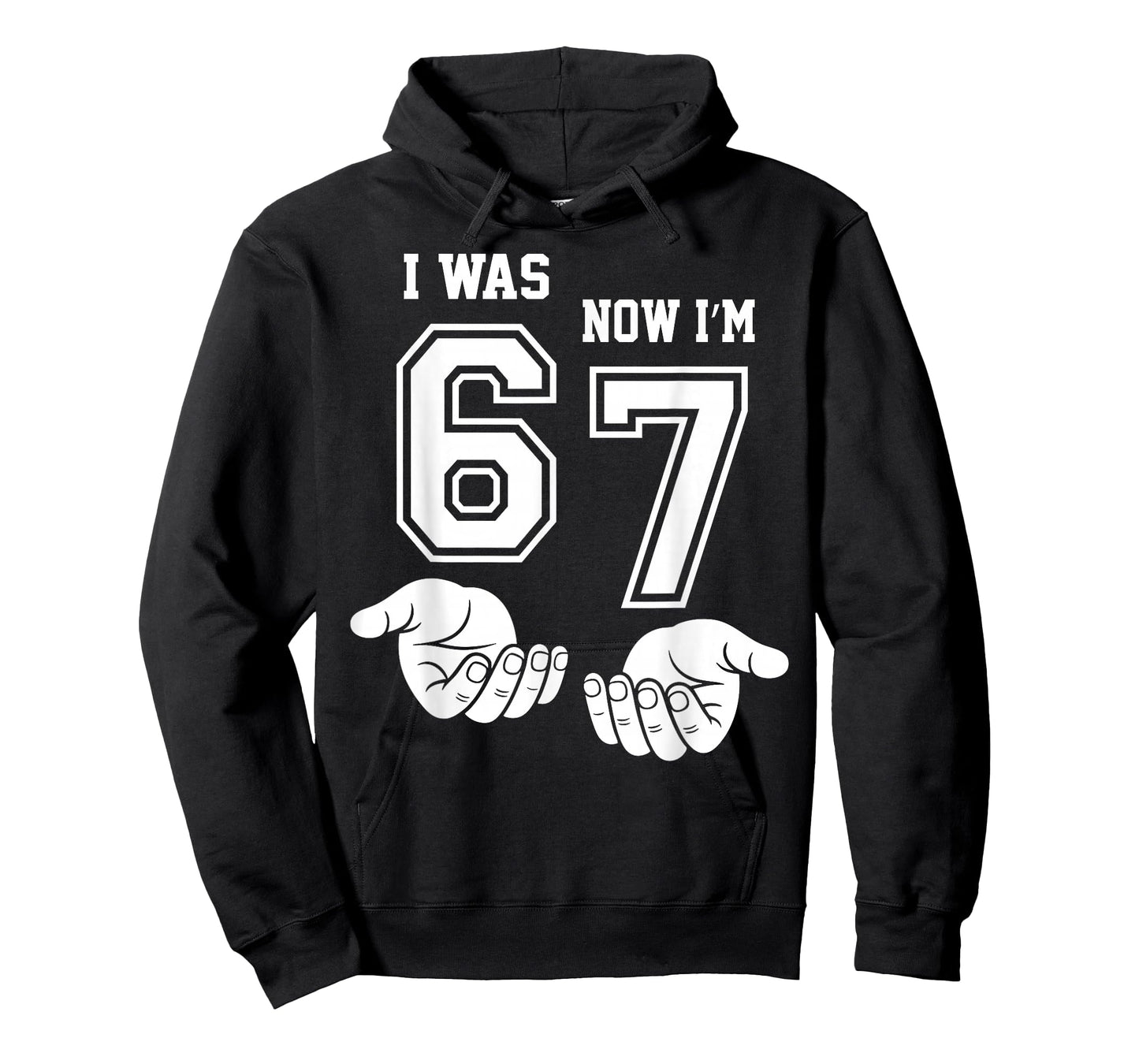 7 Year Old Birthday Shirt was 6 Now I'm 7 67 Funny for Kids T-Shirt