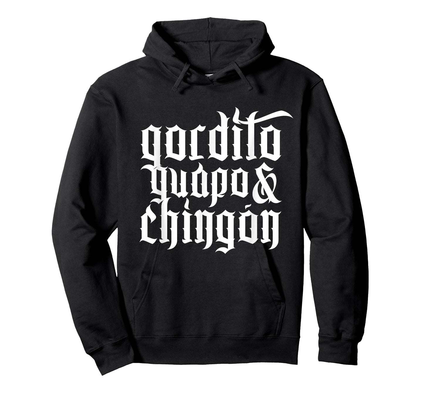 Gordito, Guapo y Chingón. Mexican Humor T-Shirt