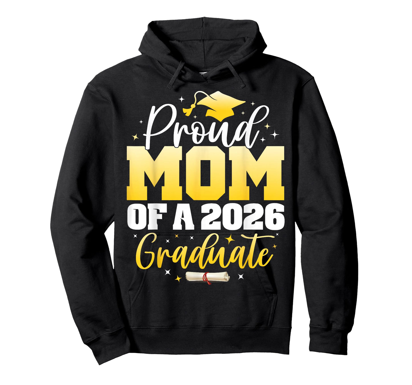 Proud Mom of a Class of 2026 Graduate Senior Graduation T-Shirt